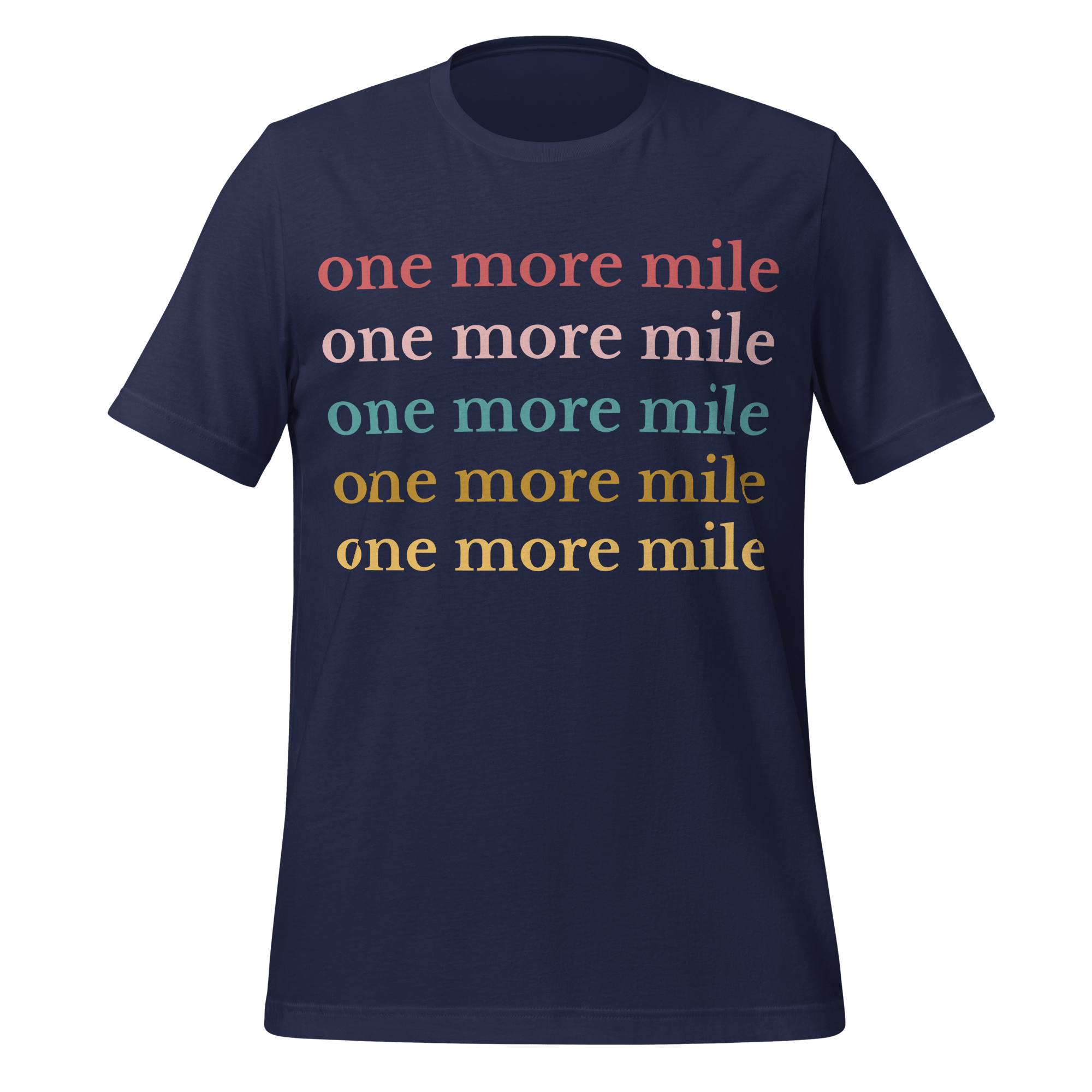 One More Mile Cycling T-Shirt | Motivational Bike Rider Tee - Cyclist Hive