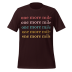 One More Mile Cycling T-Shirt | Motivational Bike Rider Tee - Cyclist Hive