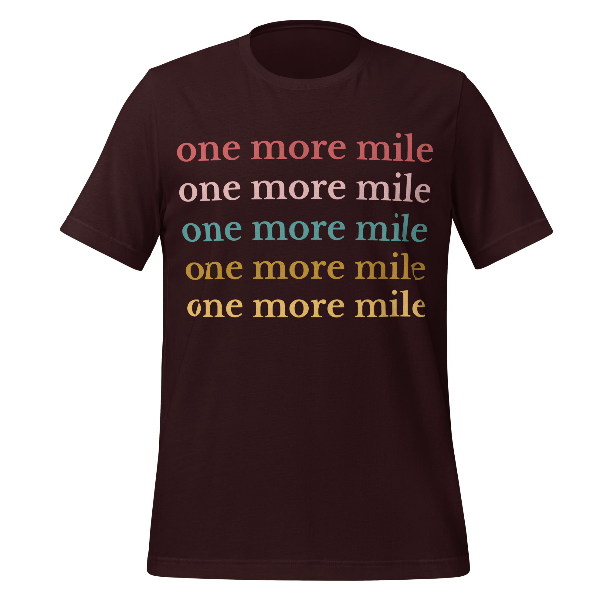 One More Mile Cycling T-Shirt | Motivational Bike Rider Tee - Cyclist Hive