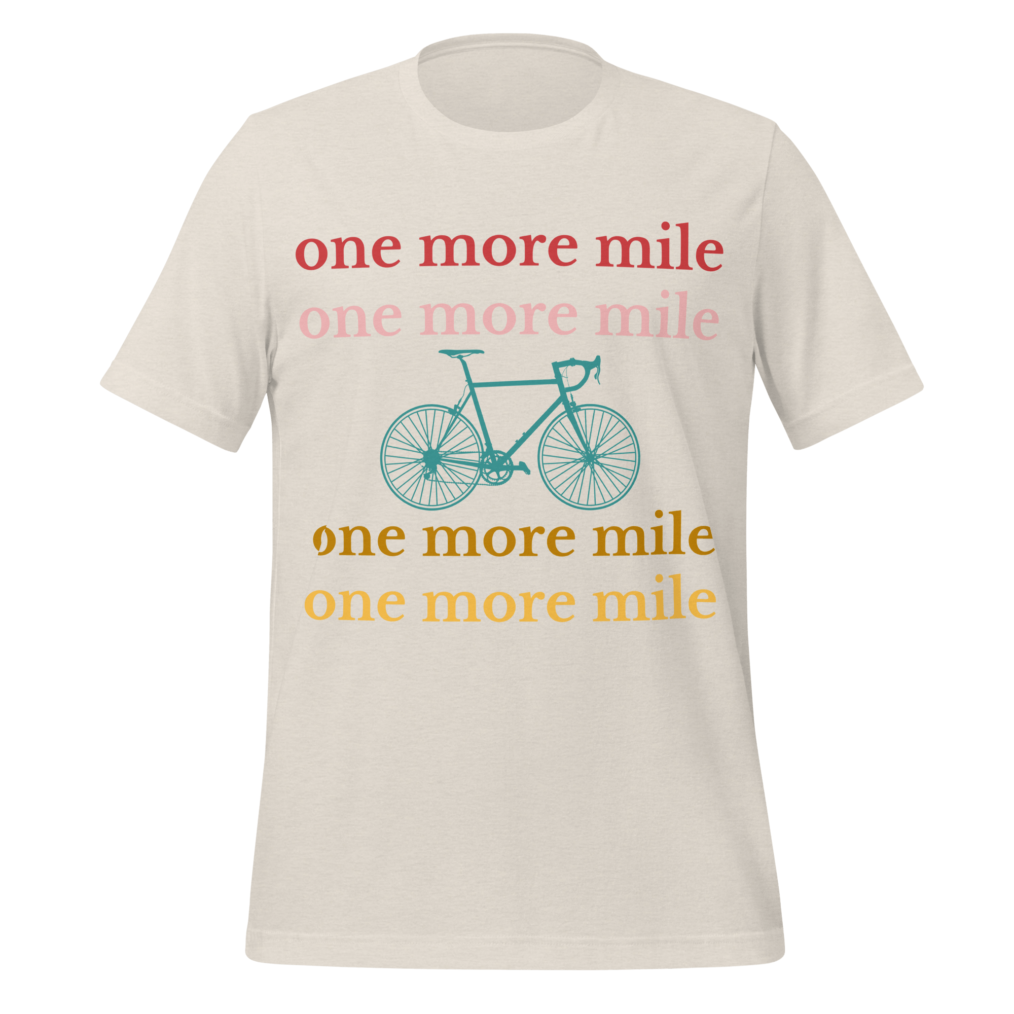 One More Mile Cyclist Tee - Cyclist Hive