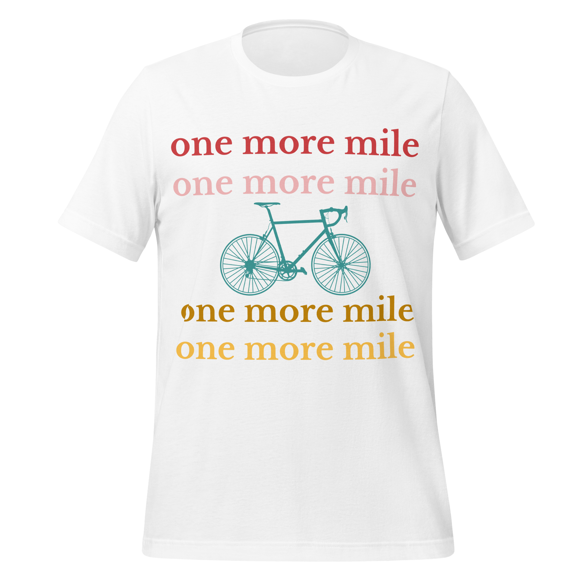 One More Mile Cyclist Tee - Cyclist Hive