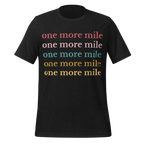 One More Mile Cycling T-Shirt | Motivational Bike Rider Tee  Black Heather / 2XL Cyclist Hive