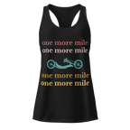 One More Mile Handcycling Women’s Racerback Tank | Motivational Cycling Top  Black / 2XL Cyclist Hive